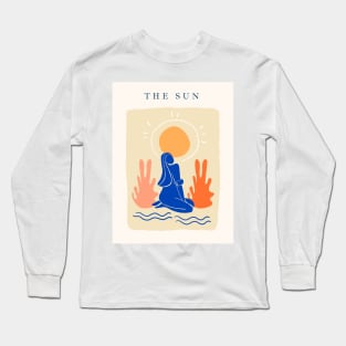 The Sun Matisse Art Style Long Sleeve T-Shirt